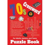 70s Crossword Puzzle Book: Crossword Puzzles with Easy to Read Print about the 70s, Pop Culture, Music and Movies | 8.5x11 inches, 72 pages | 35 ... Gifts for Vacations, Holidays and Relaxation