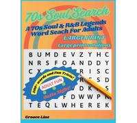 70s Soul Search: A 70s Soul & R&B Legends Word Search For Adults