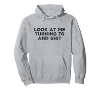 70th Birthday Awesome 70 Years Old Funny Mom Dad Humour Sweat à Capuche