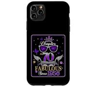 70th Birthday Queen Chapter 70 Fabulous Since 1956 Women Coque pour iPhone 11 Pro Max