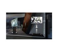 70VC-Shelf - Pied - pour TV - aluminium - noir, argent - Taille d'écran : 37"-70" - Interface de montage : 600 x 400 mm - posé sur le sol