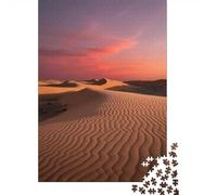 70x50cm/1000pcs, Puzzle Adulte avec 1000 Pièces, Desert Dunes at Sunset | Pour la période de l'Avent : ce puzzle adulte 1000 pièces associe idée cadeau et passion du puzzle.