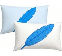 70x90 Lot de 4 Housses de Coussin Simple Coussin Canape Nordique, Lin Taie d'oreiller Impression Recto Verso avec Fermeture éClair Invisible, Decoration Maison pour Jardin Salon, Cadeau -LK2604930