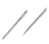 710 Beading Needles, Silver, One Size