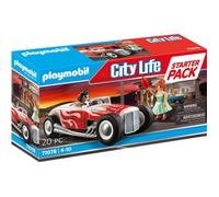 Playmobil Jouet de construction Starterpack Voiture vintage avec couple