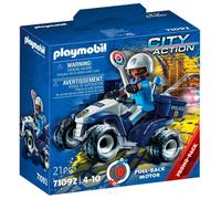 [71092] Playmobil City Action Police Speed Quad