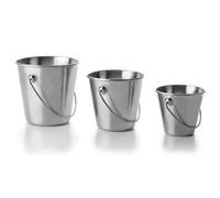 IBILI Seau inox 711810 mini gris 10 x 10 x 10 cm