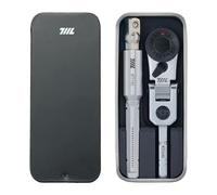 711L EDC Clé à cliquet Flex HEX - Outil à cliquet de poche 6,35 mm avec extension de douille pour un transport quotidien - Comprend une poignée en T et un adaptateur hexagonal à douille