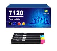 7120 C7120 Cartouche De Toner Compatible avec Les Imprimantes pour Xerox VersaLink C7120 C7125 C7130, Haut Rendement 31 000/20 000 Pages,4 Colors-1 Set