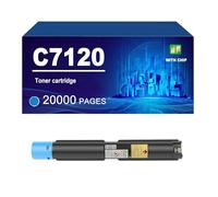 7120 C7120 Cartouche De Toner Compatible avec Les Imprimantes pour Xerox VersaLink C7120 C7125 C7130, Haut Rendement 31 000/20 000 Pages,Cyan-1 Pack