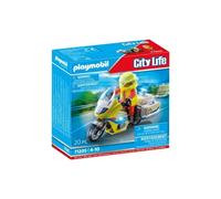 71205 Secouristes à moto, City Action Rescuers, effet lumineux, 20 pièces, à partir de 4 ans