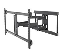 [71216] Goobay Support Mural pour TV Pro FULLMOTION (XL) noir 43 à 90 pouces ...