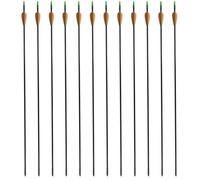 7122•NOEL FRIDAY• Flèche d'arc recourbé 12 pcs 30"" 0,6 cm Fibre de verre