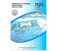7127l abords de l'ile de brehat anse de paimpol - entree du trieux - Collectif - Epshom - broché - Atlas / carte