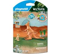 Playmobil Jouet Wiltopia 71290 – Kangourou et bébé – 80% matériaux recyclés