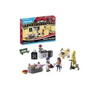 Playmobil 71344 Calendrier de l'Avent Miraculous Ladybug: Pique-Nique à Paris - Comprend Cinq Personnages et 24 Surprises excitantes - Dès 4 Ans