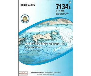 7134l iles chausey 1:15 000 - Collectif - Epshom - broché - Atlas / carte