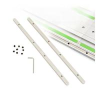 71358 482107 Kit d'accessoires pour rail de scie à rails longs Argenté