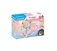 PLAYMOBIL 71359 Tourelle enchantée - Princess Magic - La fleur magique peut se transformer en veilleuse - Dès 4 ans