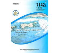 7142l belle ile 1:25 000 - Collectif - Epshom - broché - Atlas / carte