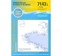 7143l abords des iles houat et de hoedic 1/20 000 - Collectif - Epshom - broché - Atlas / carte