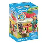Playmobil Jouet 71445 Vendeuse de confitures – Parasol fraise, Personnage – Dès 4 ans