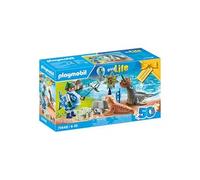 4008789714480 | Playmobil My Life Coffret Cadeau Nourrir Animaux Set 39 pièces N