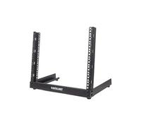 714648 étagère Rack Autonome 8U Noir - Etagères (Rack Autonome, 8U, Noir, 48,3 cm (19), Ouvert, 2 postes)