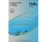 7149g du goulet de brest a portsall ile d'ouessant - Echelle 1:50 000 - Collectif - Epshom - Atlas / carte