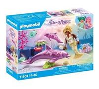 Playmobil Mermaid With Dolphins Construction Game Rose