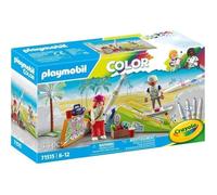 71515 Skateurs avec rampe, Color, 44 pieces, avec crayons Crayola, Des 6 ans