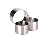 Ibili 716107 Cercle, INOX, Argent, 7 cm, 15.5 x 8 x 19 cm