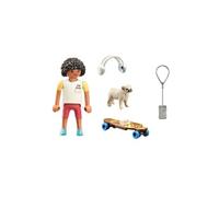 71612 Adolescent avec chien