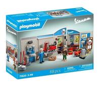 71620 Vespa Garage, Style rétro, années 60, 88 pieces, Adulte, Classic cars