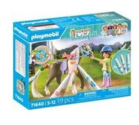 71640 Cavaliere avec criniere à colorier Bleu G