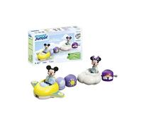 71697 Train Des Nuages De Mickey Et Minnie - Disney - Comprend Minnie, Mickey Et Un Avion-Train-Nuage - Des 1 An