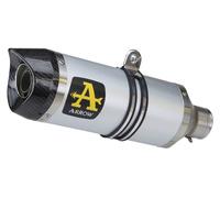 Arrow Street Thunder Aluminium With Carbon End Cap Suzuki Gsx-r 600/750 I.e´08-10 Homologated Muffler Doré Homologated