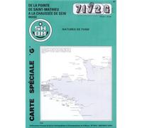 7172g de la pointe de saint mathieu a la chaussee de sein - iroise - Collectif - Epshom - broché - Atlas / carte