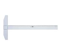 M&R Règle té 717750000 75 cm Bleu transparent, division bord encreur