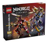 71870 LEGO® NINJAGO Les Mécanismes Gémeaux en titane, figurines d'action à