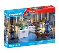 71876 Playmobil Arrestation de cambrioleurs au musée Bleu