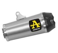 Arrow Works Titanium With Carbon End Cap Yamaha Mt-09 ´21-23 Homologated Muffler Argenté Homologated