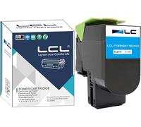 71B0H20 Cyan 3500 Pages Cartouche de Toner Compatible pour 71B2HC0 71B0H20 Compatible avec CS417 CS417dn CX417 CX417de CS517 CS517de CX517 CX517de (1-Pack)