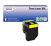 71B20Y0 - Toner compatible avec Lexmark CX317dn, CX417de, CX517de Jaune - 2 300 pages