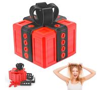 71Nmly BoîTe Cadeau Really Annoying Avec Rangement Torsadé,Imprimé 3d Really Annoying Avec Vis,Boîte Cadeau Farce,DéCoration De Bureau Amusante pour la Famille et Les Amis(Rouge+Noir)