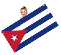 72 × 142 cm, serviette Cuba, 61 x 142 cm, grand drapeau cubain, en microfibre douce, sans sable, serviettes légères et fines à séchage rapide pour le sport, les voyages, la piscine, cuba