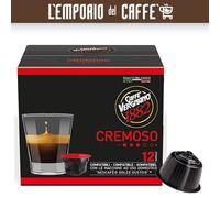 72 Capsules De Café Vergnano Compatibles Nescafé Dolce Gusto Cremoso Rouge
