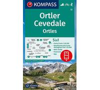 72 ortler - ortles - cevedale - Collectif - Kompass Karten - broché - Atlas / carte