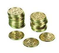 72 Pièces En Or Pirates or