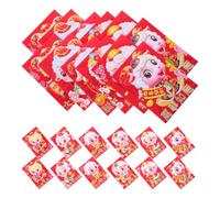 72 Pièces Enveloppe Rouge 2027 Thème Zodiac Chèvre Traditionnelle | Couleurs Vives, Présentation Festive, pour Cartes Présents et Espèces, Événements D'entreprise